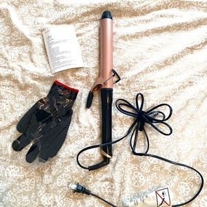 Anjou curling iron 1.25 inches with temp adjustments